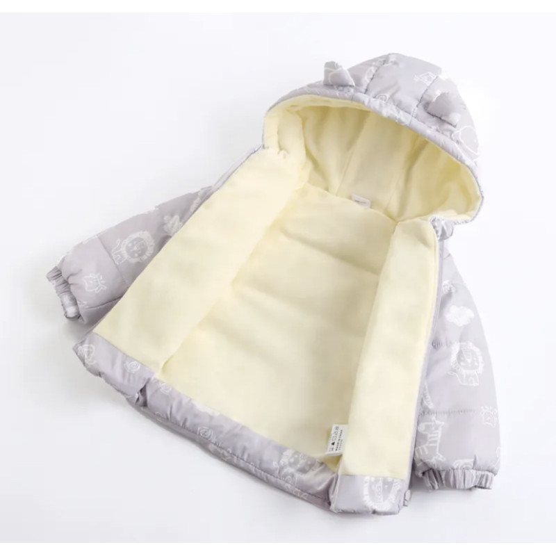 Chaqueta Animales Gris